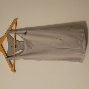 Large Adidas grey tank top